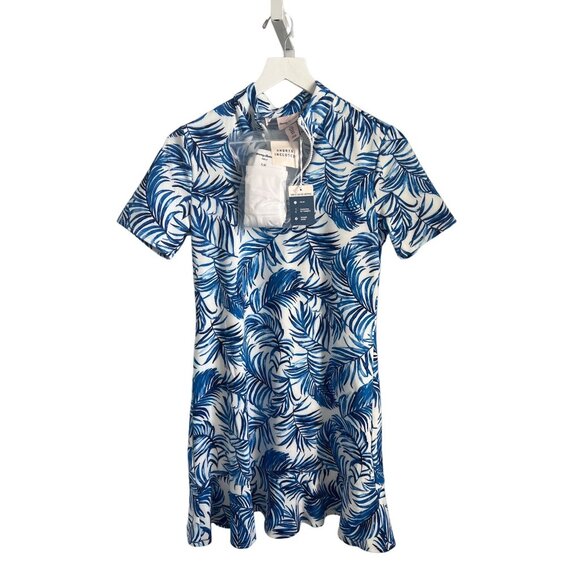 Tommy Bahama Palm Print Golf Dress - Picture 2 of 5